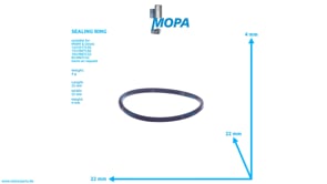 DICHTRING - 12154650 passend für MWM & Deutz Motoren