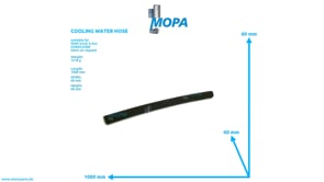 COOLING WATER HOSE - 04274059550 suitable for MAN D engines