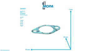 GASKET - 271511045000 suitable for MTU engines