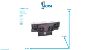 ANSCHLUSSSTUECK - 5360700630 passend für MTU Motoren