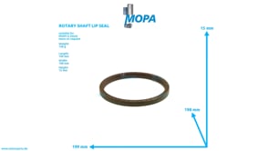 ROTARY SHAFT LIP SEAL - 12210682 suitable for MWM & Deutz engines