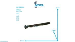 BIG END BOLT - 5800380971 suitable for MTU engines