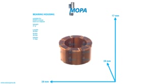 BEARING HOUSING - 02152184 suitable for MWM & Deutz engines