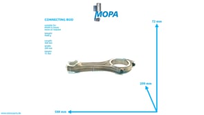 CONNECTING ROD - 12452423 suitable for MWM & Deutz engines