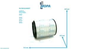 FILTER ELEMENT - 12466713 suitable for MWM & Deutz engines