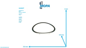 DICHTUNG - 5351420480 passend für MTU Motoren