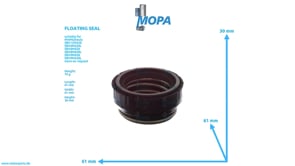 FLOATING SEAL - 01174848 suitable for MWM & Deutz engines