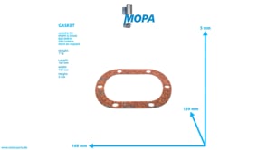 GASKET - 04009981 suitable for MWM & Deutz engines