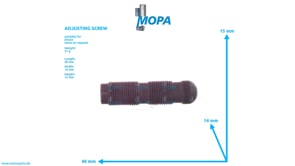 ADJUSTING SCREW - 02403900 suitable for Deutz engines