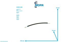 HOSE LINE - 700160004202 suitable for MTU engines