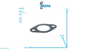 GASKET - 01178421 suitable for Deutz engines