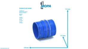 CHARGE AIR HOSE - 3838792 suitable for Volvo/Volvo Penta engines