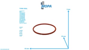 RUNDDICHTRING - 700429083000 passend für MTU Motoren