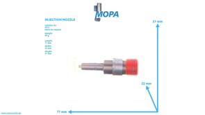 EINSPRITZDUESE - 0000179012 passend für MTU Motoren