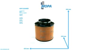 AIR CLEANER - 0180943002 suitable for MTU engines