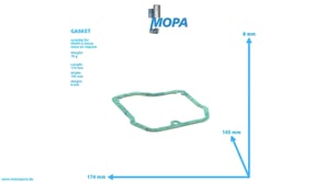 GASKET - 02159580 suitable for MWM & Deutz engines