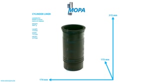 CYLINDER LINER - 04001561 suitable for MWM & Deutz engines