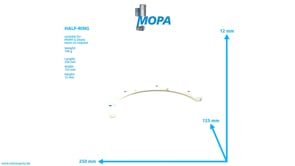 HALF-RING - 12170669 suitable for MWM & Deutz engines