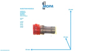 INJECTION NOZZLE - 12911218 suitable for MWM & Deutz engines