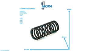 COMPRESSION SPRING - 02046127 suitable for MWM & Deutz engines