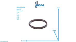 SEALING RING - 5419970545 suitable for MTU engines