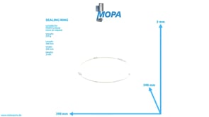 SEALING RING - 12185841 suitable for MWM & Deutz engines