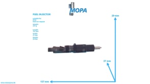 FUEL INJECTOR - 0040171821 suitable for MTU engines