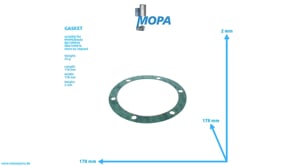 GASKET - 02155206 suitable for MWM & Deutz engines