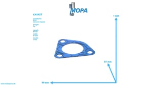 GASKET - 5062030580 suitable for MTU engines