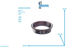 BEARING BUSHING - 5550770050 suitable for MTU engines