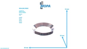 SEALING RING - 12180223 suitable for MWM & Deutz engines