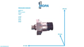 PRESSURE SENSOR - 0035352231 suitable for MTU engines