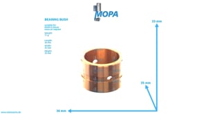 BEARING BUSH - 04069408 suitable for MWM & Deutz engines