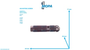 ADJUSTING SCREW - 12170990 suitable for MWM & Deutz engines