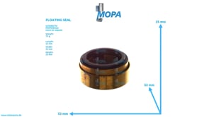 FLOATING SEAL - 12017828 suitable for MWM & Deutz engines