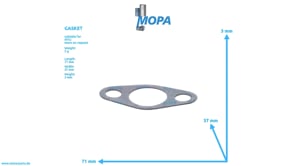 DICHTUNG - 5241870380 passend für MTU Motoren