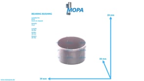 BEARING BUSHING - 5371810050 suitable for MTU engines