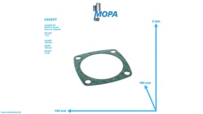 GASKET - 01176724 suitable for MWM & Deutz engines