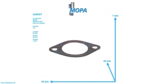 GASKET - 04256100 suitable for Deutz engines