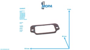 GASKET - 5500980280 suitable for MTU engines