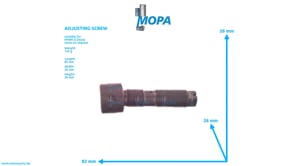 ADJUSTING SCREW - 12184070 suitable for MWM & Deutz engines