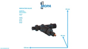 INDIZIERVENTIL - 01174814 passend für MWM & Deutz Motoren