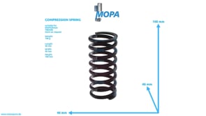 COMPRESSION SPRING - 01222087 suitable for MWM & Deutz engines