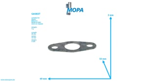 GASKET - 04907260 suitable for Deutz engines