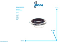 SEALING RING - 06566310101 suitable for MAN D engines