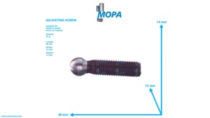 ADJUSTING SCREW - 12028031 suitable for MWM & Deutz engines