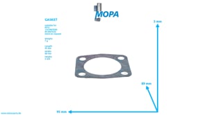 DICHTUNG - 5592032680 passend für MTU Motoren