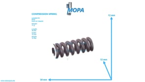 COMPRESSION SPRING - 0000170517 suitable for MTU engines