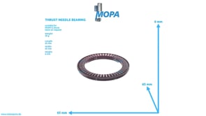 AXIALNADELLAGER - 01163315 passend für MWM & Deutz Motoren