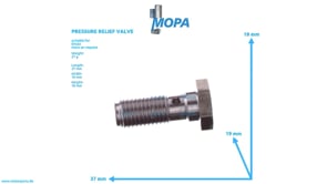 PRESSURE RELIEF VALVE - 04220374 suitable for Deutz engines